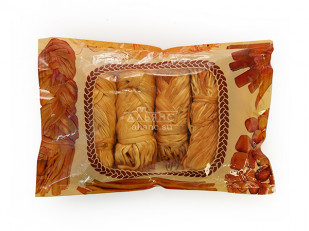 Желтый полосатик: Сыр чечил копченый весовой 