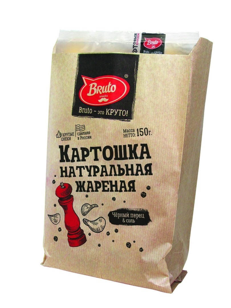 Картофель «Бруто» черный перец 130 гр. в Краснодаре