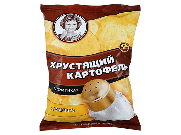 Картофельные чипсы "Девочка" 160 гр. в Краснодаре