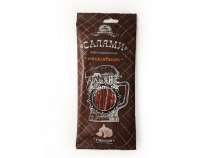 Багет пшеничный карамелизированый лук: Кнуты  Салями Пикантные 50 гр