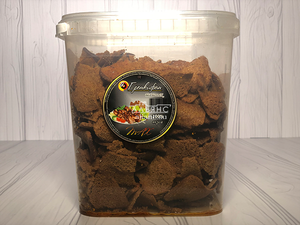 Ржаные гренки со вкусом шашлыка в Краснодаре