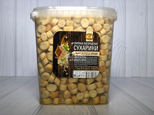 Сухарики с холодцом и хреном в Краснодаре