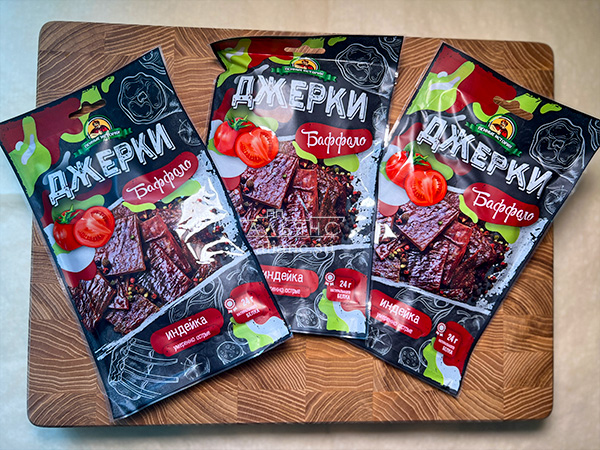 Джерки из индейки "Баффало" 45 гр. в Краснодаре