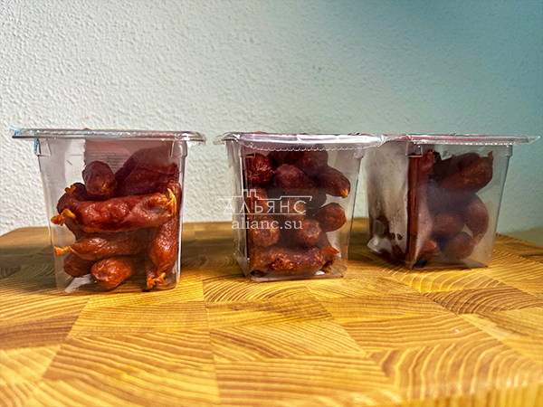 Колбаски МИНИ классические с/к (100 гр) в Краснодаре