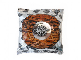 Снапсы с чесноком: Гренки пшеничные 