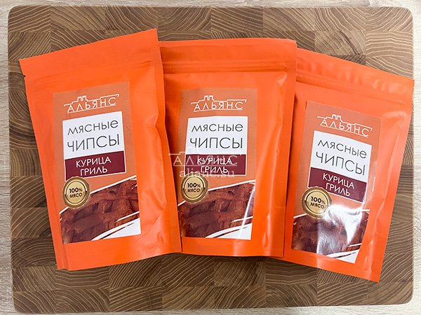 Мясо (АЛЬЯНС) вяленое курица "Гриль" 50 гр. в Краснодаре