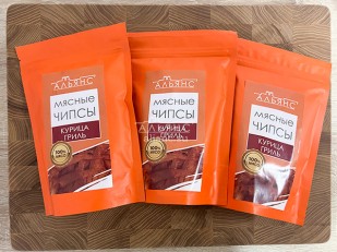 Чипсы: Мясо (АЛЬЯНС) вяленое курица 