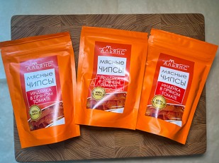 Рыбные снеки: Мясо (АЛЬЯНС) вяленое индейка 