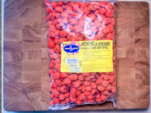 Снеки к пиву: Арахис в глазури со вкусом тайский перец