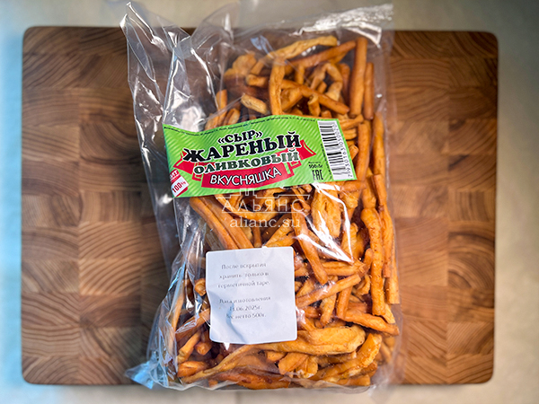 Жареный сыр "ВКУСНЯШКА" (Оливковый) 500гр. в Краснодаре